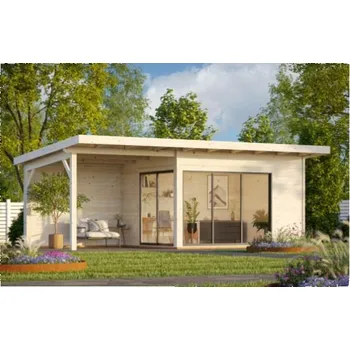 Zahradní domek Zahradní domek Andrea 11,2 + 7,9 m2 s posuvnými dveřmi
