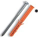 WT WINTECH MUNGO Hmoždinka konstrukční s vrutem 10 × 200, 1 000 ks