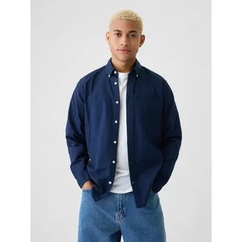 Pánská košile GAP Pánské Košile Oxford Standard Fit GAP Modrá S (2228390)
