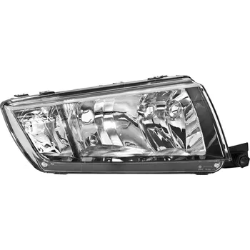 Přední světlomet ACI ŠKODA FABIA 99-04 02- přední světlo H7+H3 s blikačem (El.ovládané) (černé) P