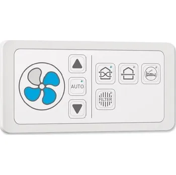 Domácí ventilátor Soler&Palau PULSE CONTROL PRO nástěnný ovladač, bílý