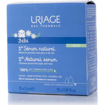 Pleťové sérum URIAGE Bébé 1st Natural Serum 15 × 5 ml