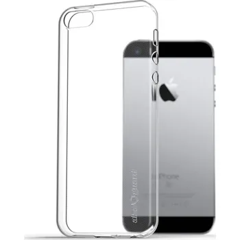 Pouzdro na mobilní telefon AlzaGuard Crystal Clear TPU Case pro iPhone 5 / 5S / SE (2015)