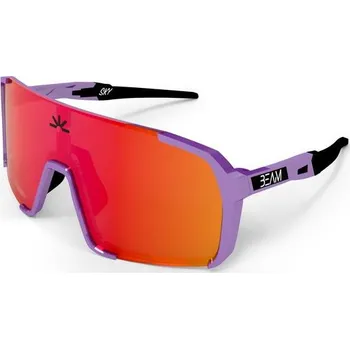 Sluneční brýle Beam Sky Purple, Full Red
