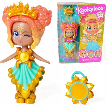 Figurka KOOKYLOOS SUNNY Panenka GOLDEN GALA Figurka s příslušenstvím DÁREK PRO DĚTI