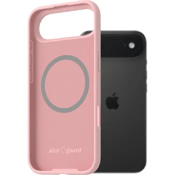 Pouzdro na mobilní telefon AlzaGuard Silicone Case Compatible with Magsafe pro iPhone Air růžový