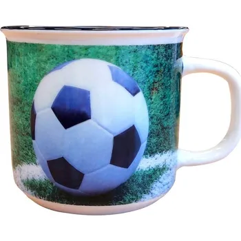 Goba Porcelánový hrnek fotbalový míč, 450 ml