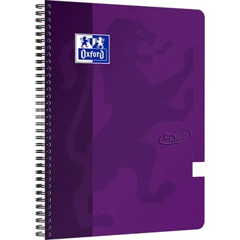 Zápisník OXFORD Nordic Touch A4+, 70 listů, čistý, fialový