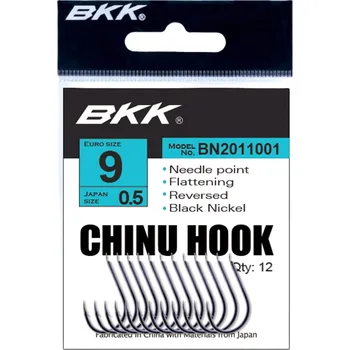 Rybářský háček BKK Háček Chinu Diamond Velikost 9 2 × 12 ks