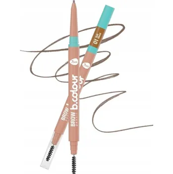 Tužka na obočí 7Days - B. Colour Tužka na obočí se štětečkem 01 Soft Brown (Jemná Hnědá)