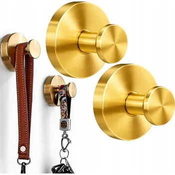 Věšák Nástěnný držák/věšák na ručníky se SUPER silnou přísavkou - IDEÁLNÍ na obklady a dlaždice do koupelny