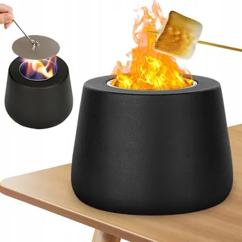 Obraz BIOKOMINEK WOLNOSTOJĄCY BEZDYMNY DO DOMÁCNOSTI ZAHRADNÍ TERASA BIO KRB DÁREK