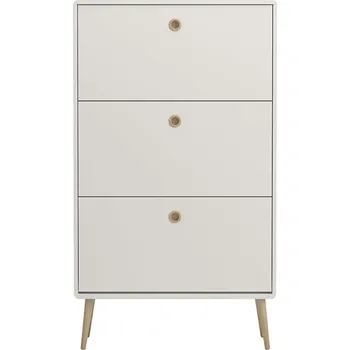 Botník TEXTILOMANIE Primo Botník, výklopný, bílý