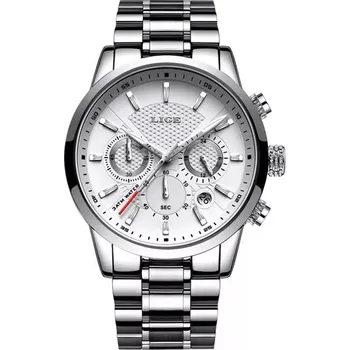 Hodinky LIGE Titanus bílé