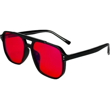 Počítačové brýle UVtech Sleep-3M pánské stylové brýle blokující modré světlo, červené