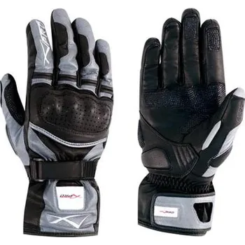 Moto rukavice A-PRO PRECISION GU-PSGR šedé moto rukavice XL