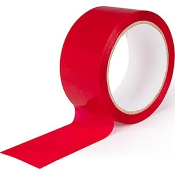 Bull Balící lepící páska 48 mm × 66 m, akryl, červená, (42my), 6 ks