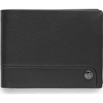 Peněženka Roncato pánská peněženka s přihrádkou na karty a mince Alaska černá