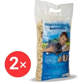 Podestýlka pro hlodavce Limara Hoblinová podestýlka hrubá 2 × 10 l