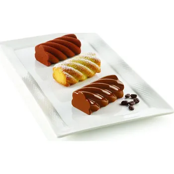 Nádoba na pečení Silikomart Silikonová pečicí forma na dezerty Silikomart Swing 6ks