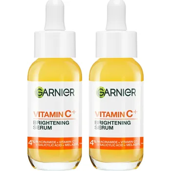 Pleťové sérum GARNIER Skin Naturals Vitamin C rozjasňující super sérum 2 × 30 ml