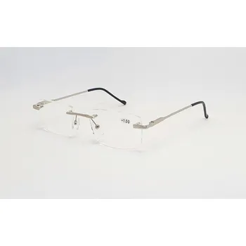 Brýle na čtení Bezrámečkové dioptrické brýle V3033 / +2,50 silver flex