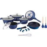 Royalty Sada nádobí 17 ks, modrá