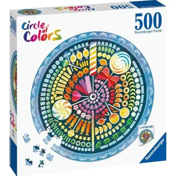Puzzle Ravensburger Puzzle 173501 Sladkosti 500 Dílků