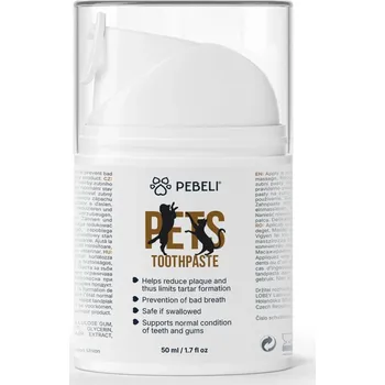 PEBELI Zubní pasta pro psy a kočky 50 ml