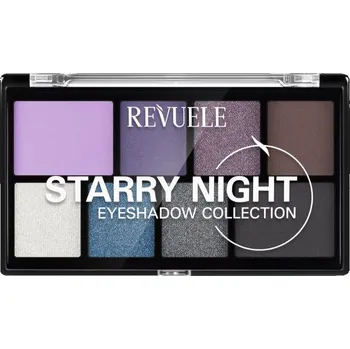 Paletka dekorativní kosmetiky Revuele Eyeshadow Collection paleta očních stínů odstín Starry Night 15 g