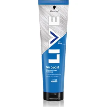 Schwarzkopf LIVE Colour + Care vyživující tónovací maska na vlasy odstín Icy Pearl 150 ml