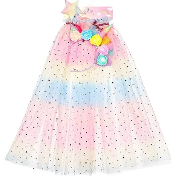 Karnevalový kostým Souza! Plášť jednorožce s čelenkou a hůlkou 3-4 roky