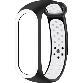 Příslušenství k chytrým hodinkám Eternico Sporty pro Xiaomi Mi band 5 / 6 / 7 solid black and white