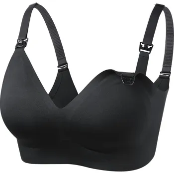 Těhotenské spodní prádlo Momcozy YN21 Maternity Bra Black L