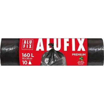 Pytle na odpadky ALUFIX Premium černé 160 l, 10 ks