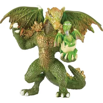 Dětské zboží Papo Drak lesní s mládětem