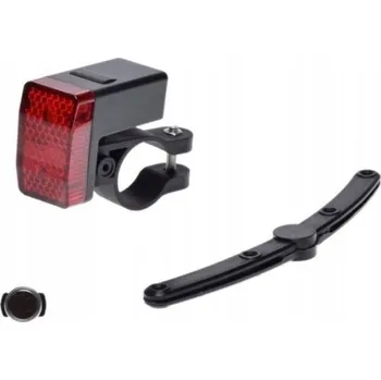 Cyklosvítilna ZADNÍ SVĚTLO NA KOLO 2 LED, SAMOSTATNÉ