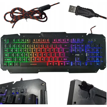 Klávesnice HERNÍ KLÁVESNICE MS ELITE C330 LED US LAYOUT