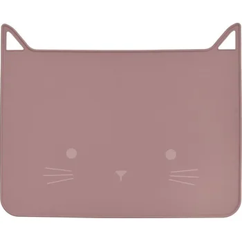 Obraz IKEA GULDVAVARE Podložka, světle růžová, Silikonová 30x40 cm KOČKA