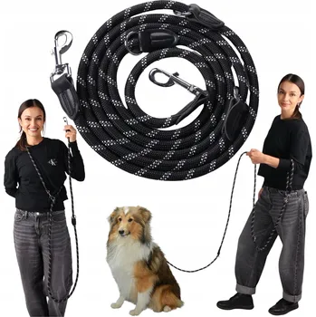 Vodítko pro psa Nastavitelné Vodítko Wobell , šňůra 3 m