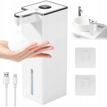 Dávkovač mýdla Bezdotykový dávkovač stojící Bedee 420 ml bílý