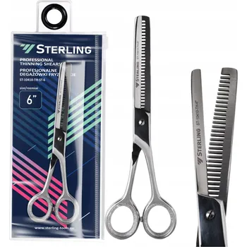 Kadeřnické nůžky Sterling Profesionální kadeřnické nůžky prostřihávací (efilační) ST-10410-TH-ST-6