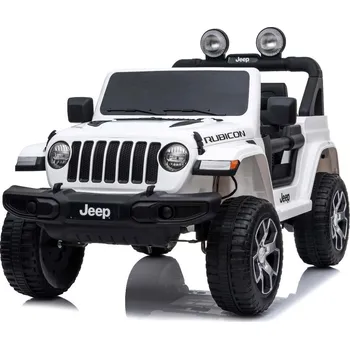 Dětské elektrovozidlo Jeep Wrangler Rubicon bílé