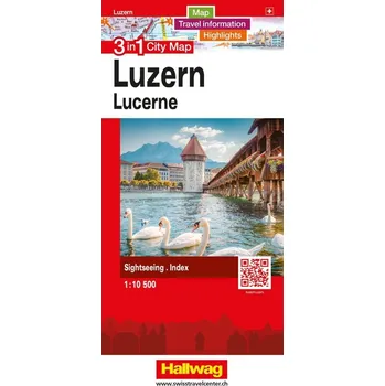 Hallwag Stadtplan Luzern