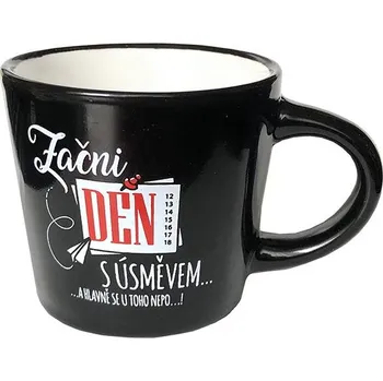 Nekupto Mini hrneček na kávu Začni den s úsměvem