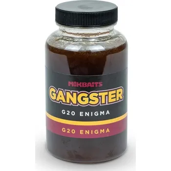 Nástraha Mikbaits Booster Gangster G20 Enigma 250 ml