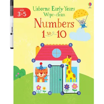 omalovánky Wipe-Clean Numbers 1 to 10 EY Kniha