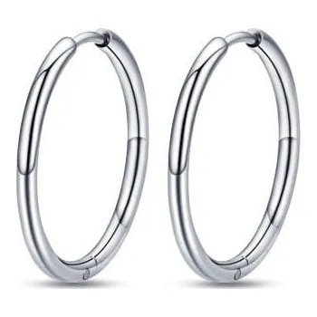 Šperk LUCA BARRA Ocelové kruhové náušnice 24 mm
