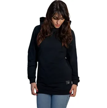 Dámská mikina ESITO | Dámská mikina Alex Black extended - černá / S