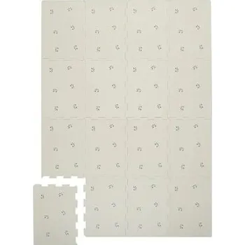 Hrací deka 3 SPROUTS Pěnová hrací podložka Blueberry/Taupe